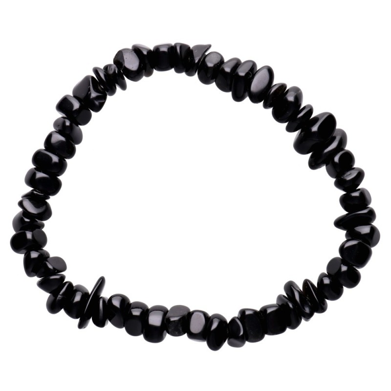 Bracciale con chips di ossidiana