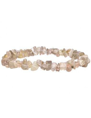 Pulsera Chip di Quarzo Rutilato