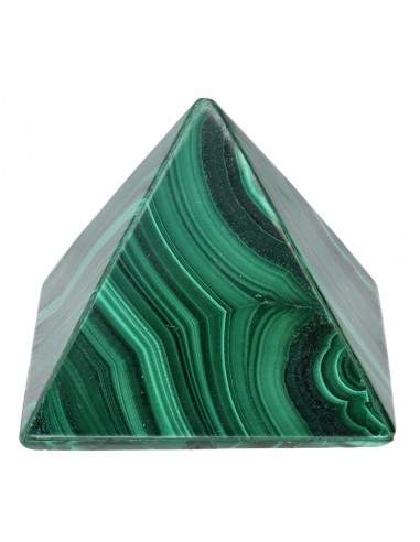 Piramide di Malachite 3x3 cm