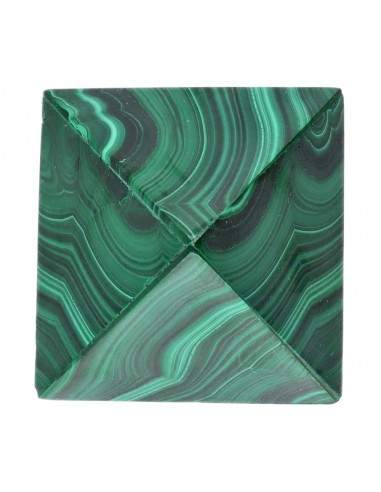 Malachite Pyramid 4x4cm