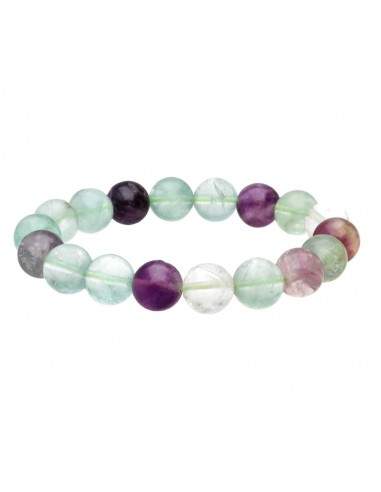 Pulsera di Fluorite Arcobaleno Verde...