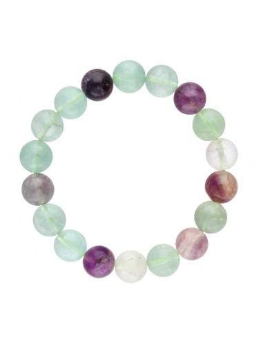 Pulsera di Fluorite Arcobaleno Verde...