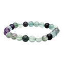 Bracciale in Fluorite Verde 8mm