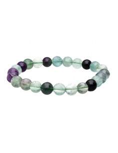 Bracelet de Fluorite verte 8mm