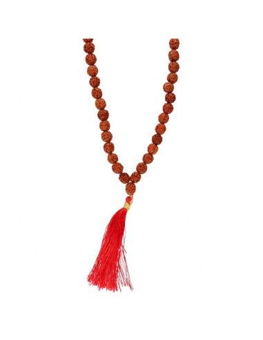 Mala con Semillas de Rudraksha