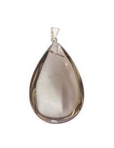 Pendentif en quartz fumé