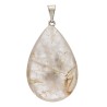 Pingente de Quartzo Rutilated Drop