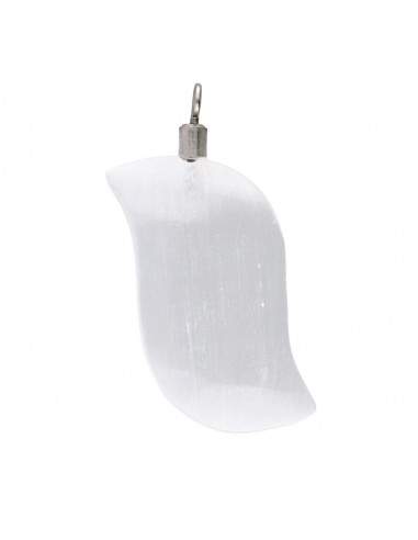 Colgante di Selenite Foglia