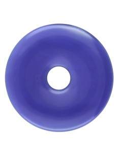Medium Dyed Blue Agate Donut