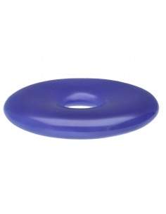 Donut d'agate bleue teintée... 2