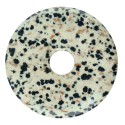 Ciambella piccola in diaspro dalmanita o dalmata