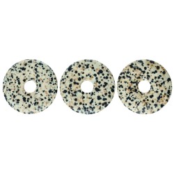 Dalmanite ou Jaspe Dalmatien Petit Donut