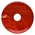 Donut Grande de Jaspe Rojo