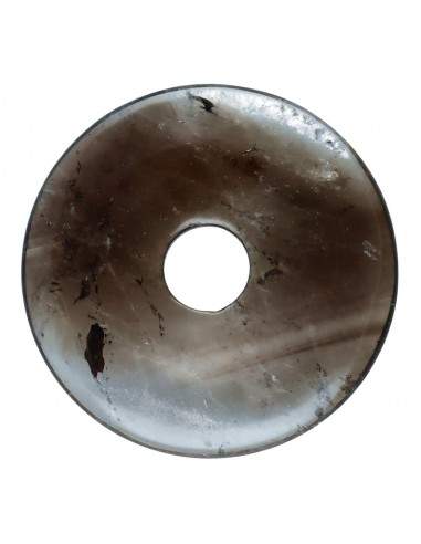 Donut Grande di Quarzo Affumicato