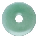 Large Green Quartz Donut