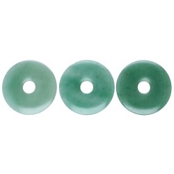 Large Green Quartz Donut