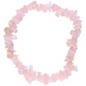 Bracelet de quartz rose