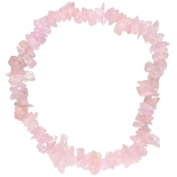 Bracciale Chip Quarzo Rosa Potenziato