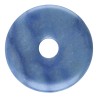 Large Blue Quartz Donut