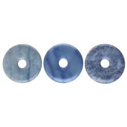 Donut Grande di Quarzo Blu