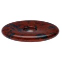 Large Obsidian Mahogany Donut
