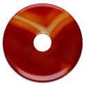 Donut de cornalina grande