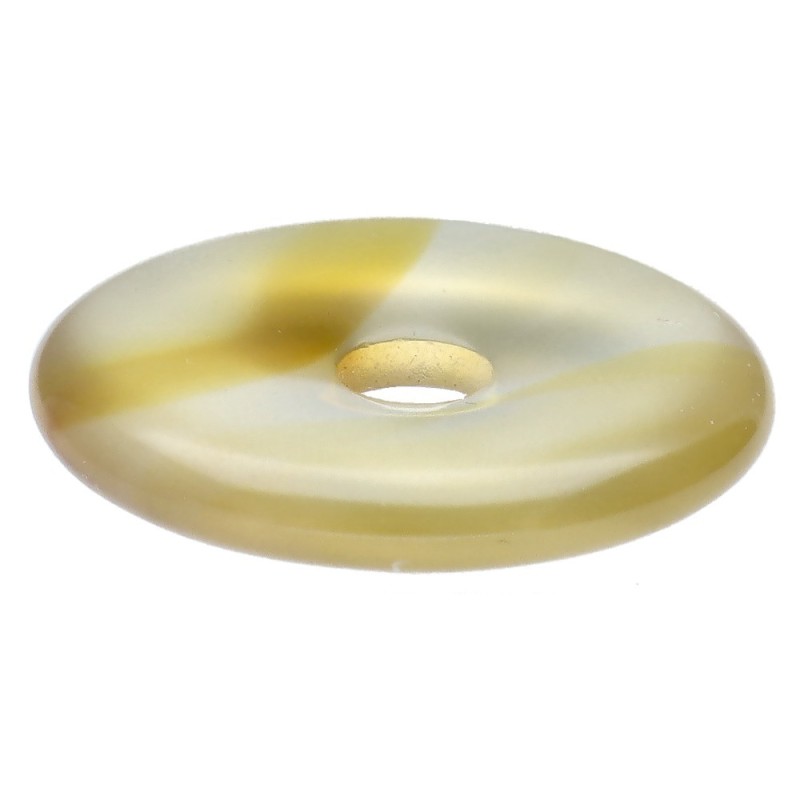 Donut piccolo di corniola gialla