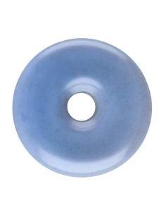 Petit donut en agate bleue...