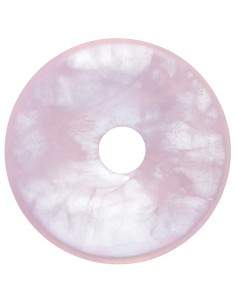 Donut Grande di Quarzo Rosa