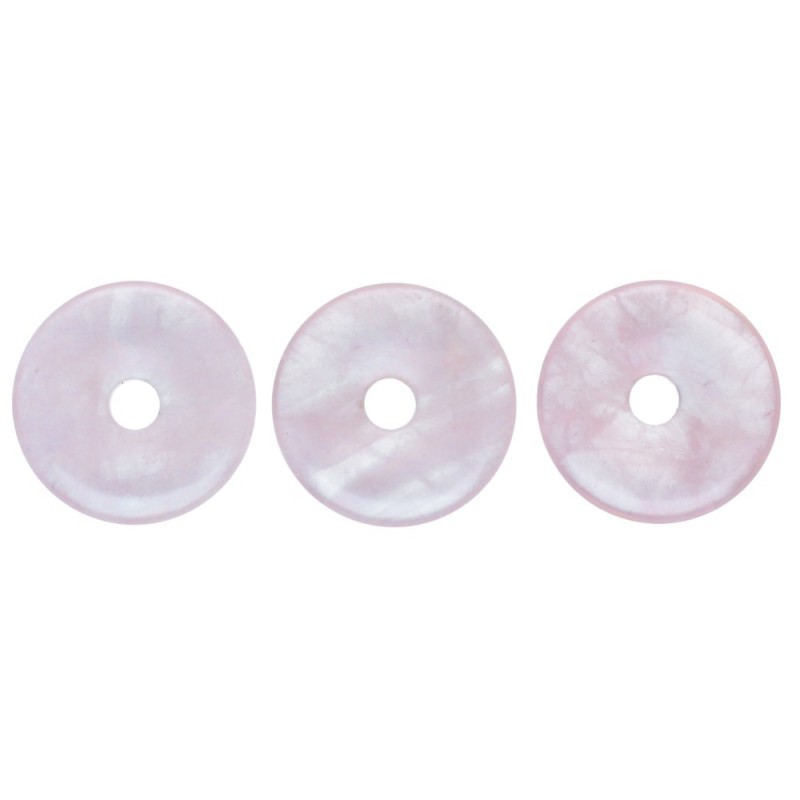Donut Grande in Quarzo Rosa