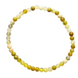Bracciale in Opale Giallo 4mm