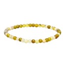 Bracciale in Opale Giallo 4mm
