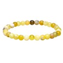 Bracciale in Opale Giallo 6mm