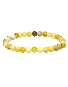 6mm Yellow Opal Bracelet