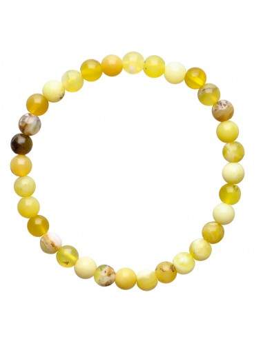 Bracciale di Opale Giallo 6mm
