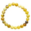 8mm Yellow Opal Bracelet