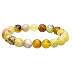 Bracciale in Opale Giallo 10mm