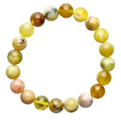 Bracciale in Opale Giallo 10mm
