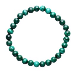 Bracciale in Malachite 6mm