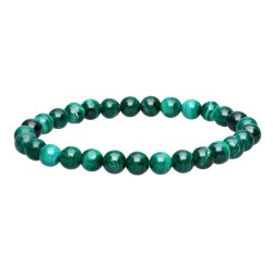 Bracciale in Malachite 6mm