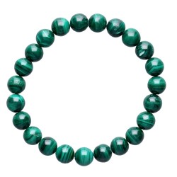 Bracciale di malachite 8 mm