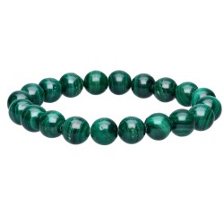 Bracciale in Malachite 10mm