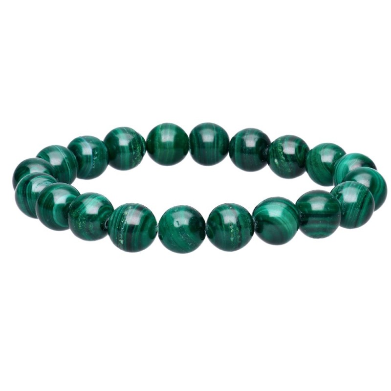 Bracciale in Malachite 10mm