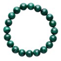 Pulseira malachita 10mm