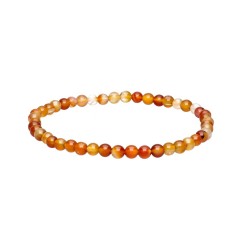 Bracciale in corniola 4 mm