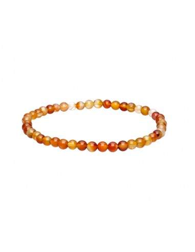 Bracciale in corniola da 4 mm.