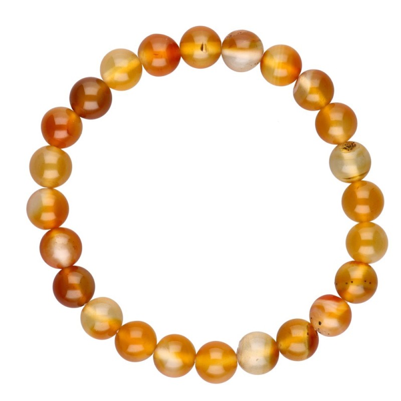 Bracciale in Cornalina 8mm