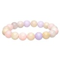 Bracciale in Acquamarina e Morganite 10mm