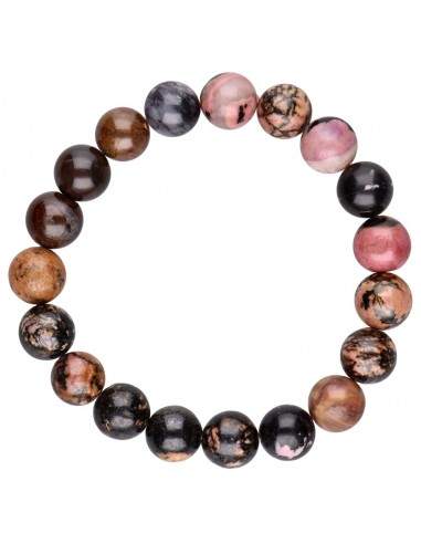 Bracelet de rhodonite 10mm