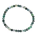 Bracciale in Agata Muschiata 4mm